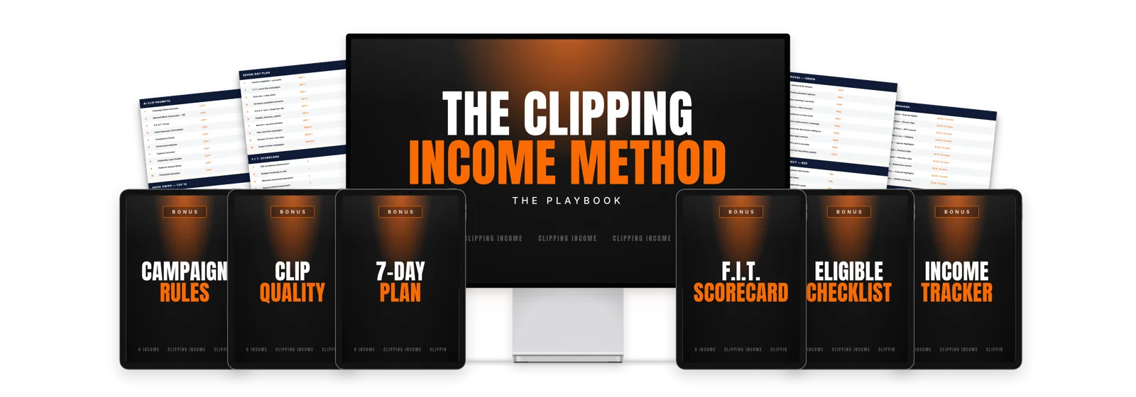 The Clipping Income Method + 6 Bonuses